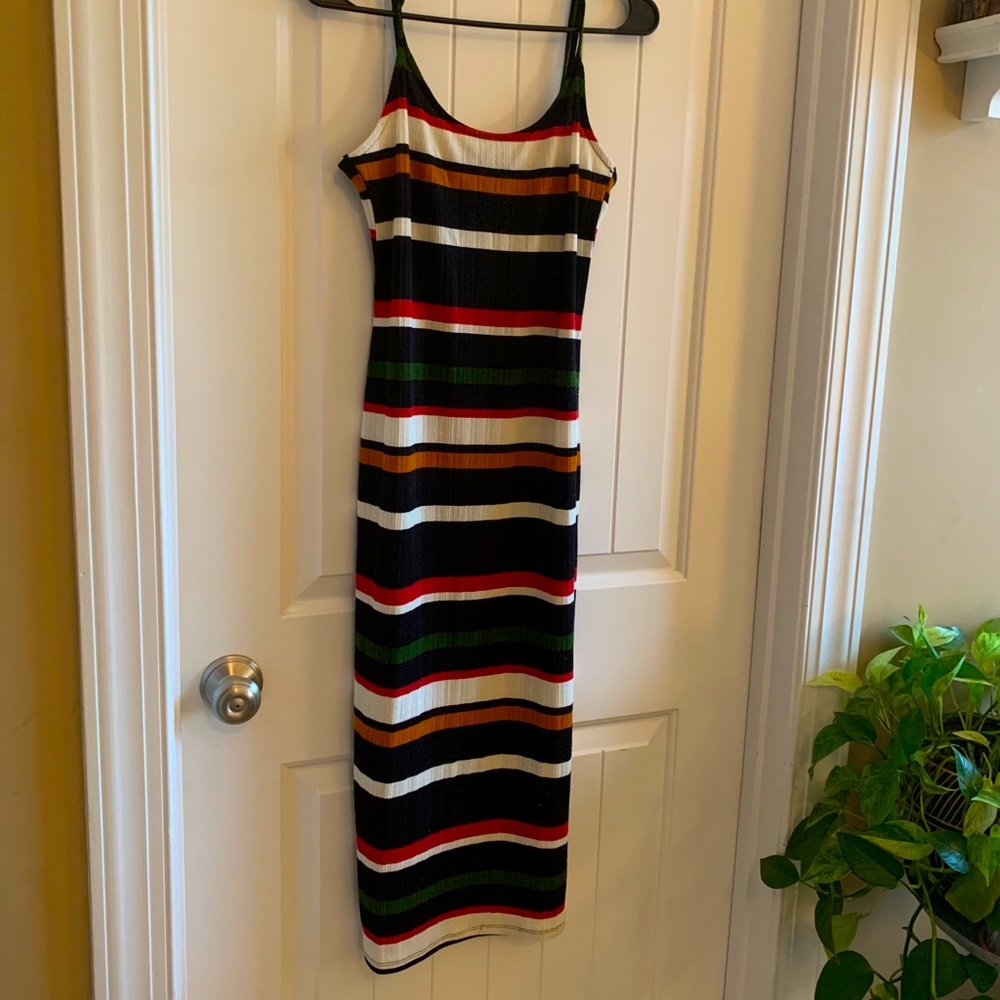 Ribbed bodycon dress